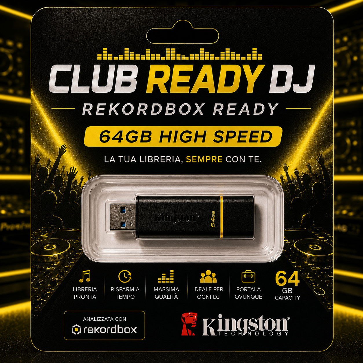 CLUB READY DJ 64GB